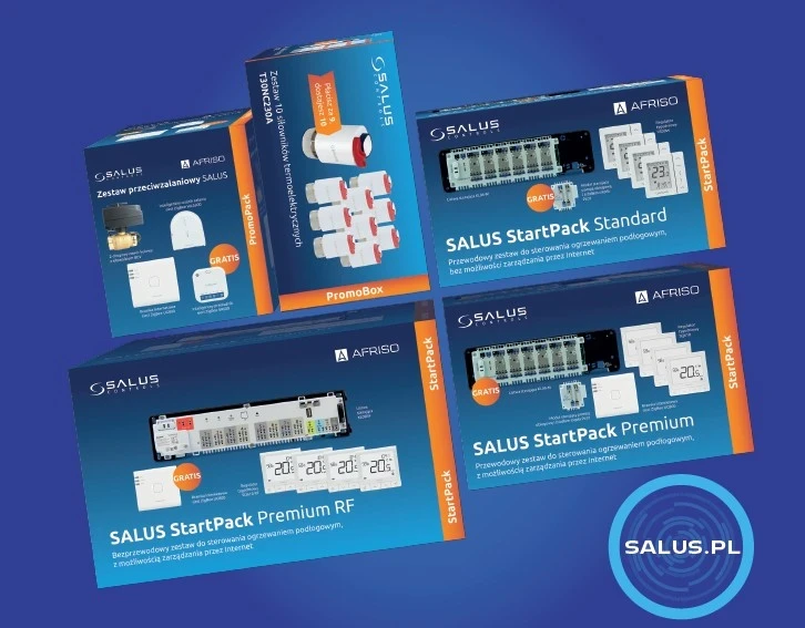 Dobrze się składa: promocyjne zestawy sterowania SALUS Controls